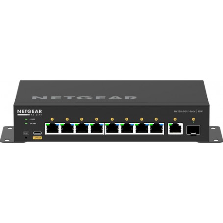 NETGEAR SWITCH 10 PORTE POE MANAGED 8XPOE+ 110W, 1X1G, 1XSFP (GSM4210PD-100EUS)