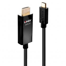 Lindy 43292 cavo e adattatore video 2 m USB tipo-C HDMI tipo A (Standard) Nero (43292-LND)
