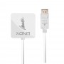 Lindy 41028 cavo e adattatore video DisplayPort DVI-D + VGA (D-Sub) + HDMI Nero (41028)