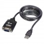 Lindy 42686 cavo seriale Nero 1,1 m USB tipo A DB-9 (42686)