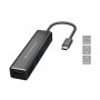 Conceptronic DONN08B hub di interfaccia USB 3.2 Gen 1 (3.1 Gen 1) Type-C 5000 Mbit/s Nero (DONN08B)