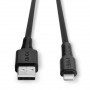 Lindy 31320 cavo Lightning 1 m Nero (31320-LND)