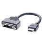 Lindy 41227 cavo e adattatore video 0,2 m DVI-D HDMI Nero (41227)