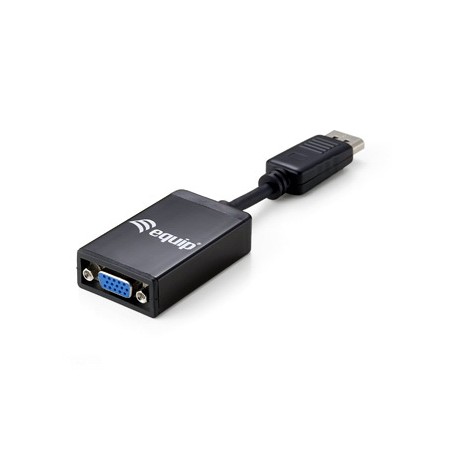 Equip 133435 cavo e adattatore video 0,15 m DisplayPort VGA Nero (133435C)
