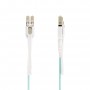 StarTech.com Cavo in fibra ottica multimodale OM4 LC a LC (UPC) con linguette push-pull, 3m, 50/125µm, Reti 100G, Insensibile a