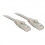 Lindy Cat.6 UTP 3m cavo di rete Grigio Cat6 U/UTP (UTP) (45404)
