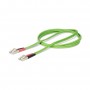 StarTech.com Cavo in Fibra Ottica Multimodale da LC a LC (UPC) OM5 da 2m, Cavo Patch Duplex LOMMF 50/125µm, VCSEL, 40G/100G, In