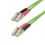 StarTech.com Cavo in Fibra Ottica Multimodale da LC a LC (UPC) OM5 da 5m, Cavo Patch Duplex LOMMF 50/125µm, VCSEL, 40G/100G, In
