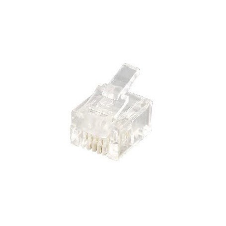 Equip 121121 cavo di collegamento RJ-12 (6P4C) Trasparente