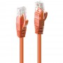 Lindy 48109 cavo di rete Arancione 3 m Cat6 U/UTP (UTP) (48109)