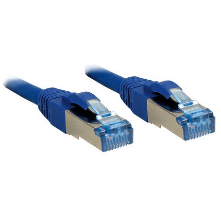 Lindy 1m Cat.6A S/FTP cavo di rete Blu Cat6a S/FTP (S-STP) (47147)