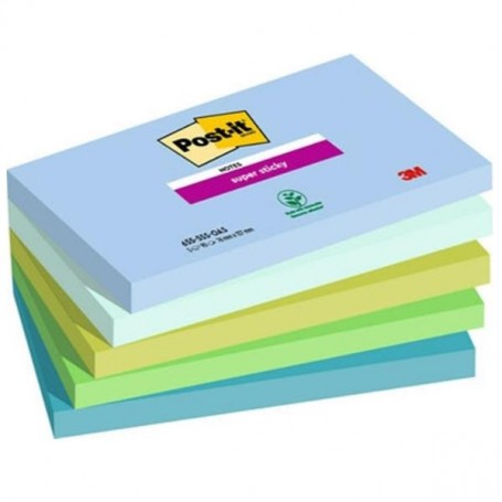 CF6BLOC POST-IT SUPSTIC OASIS