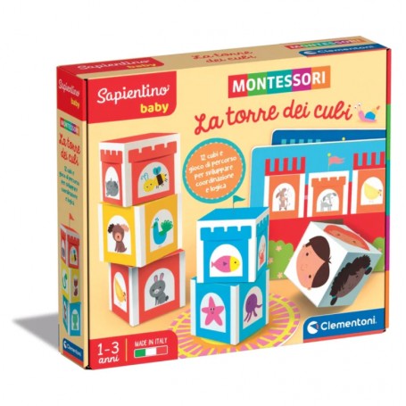 MONTESSORI BABY LA TORRE DEI CUBI