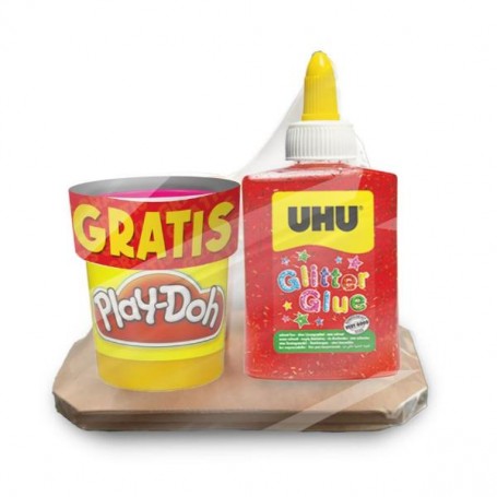 CF12 GLITTER GLUE PLAYDOH ASS (D7001429)