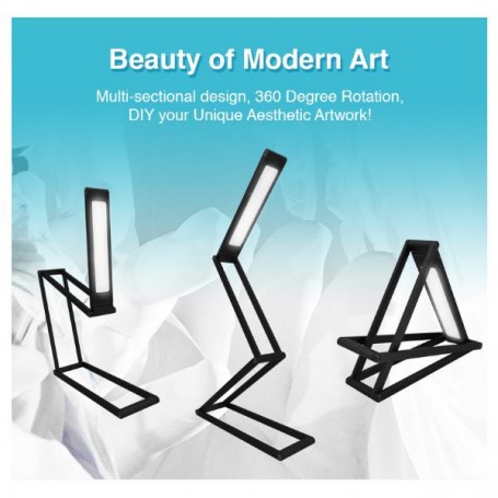 ROCK - LAMPADA A LED - NERO