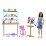 BARBIE ATELIER DELL'ARTISTIA (HCM85)