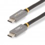 StarTech.com Cavo USB4 da 1 m, Cavo USB Type-C Certificato USB-IF, 40 Gbps, cavo di ricarica e trasferimento dati USB-C, 100W Po