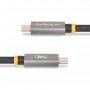 StarTech.com Cavo USB4 da 1 m, Cavo USB Type-C Certificato USB-IF, 40 Gbps, cavo di ricarica e trasferimento dati USB-C, 100W Po