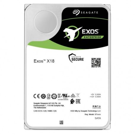 14TB EXOS X18 ENTERP. SATA 3.5 7200 (ST14000NM000J)