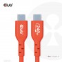 CLUB3D USB2 TYPE-C BI-DIRECTIONAL CABLE, DATA 480MB, PD 240W(48V/5A) EPR M/M 2M/6.56FT (CAC-1573)