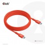 CLUB3D USB2 TYPE-C BI-DIRECTIONAL CABLE, DATA 480MB, PD 240W(48V/5A) EPR M/M 2M/6.56FT (CAC-1573)