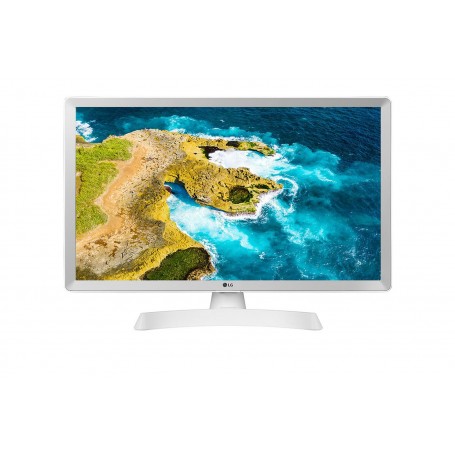 TV MONITOR 23,6" LG HD SMART INTERN ET HDMI VESA DVBT2 DVBS2 BIANCO (24TQ510S-WZ)