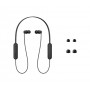 Sony WI-C100 Auricolare Wireless In-ear Musica e Chiamate Bluetooth Nero