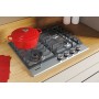 Hoover H-HOB 300 GAS HHG6BF4MX Acciaio inossidabile Da incasso 60 cm 4 Fornello(i)