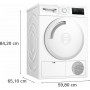 Bosch Serie 4 Asciugatrice a pompa di calore , 8 kg, Cl. A+, con filtro EasyClean