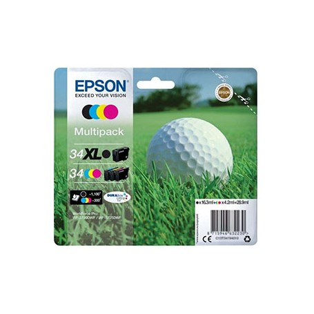 Epson Golf ball T3479 cartuccia d'inchiostro 1 pz Originale Nero, Ciano, Magenta, Giallo