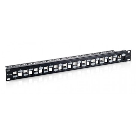 24-PORT KEYSTONE CAT.6A SHIELDED (769324)
