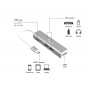 USB-C 5 IN 1 MULTIFUNCTIONAL ADAPTE (133480)
