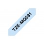 Brother TZEMQ531 nastro per etichettatrice Nero su blu TZe