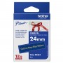 Brother TZE-RN54 nastro per etichettatrice Oro su blu navy