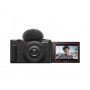 Sony Vlog camera ZV-1F di | Fotocamera digitale (schermo orientabile, video in 4K, slow motion, funzionalità per vlog) - Nera