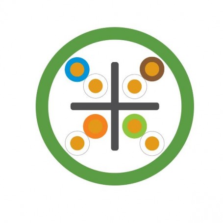 CAVO U/UTP CAT.6A CCA VERDE 305M