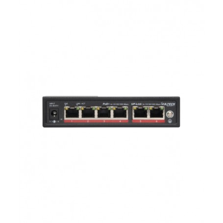 SWITCH POE+ GIGABIT SECURITY 4 PORTE
