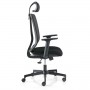 SEDIA VERTIGO NERO - IGNIFUGO CL1