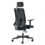 SEDIA VERTIGO NERO - IGNIFUGO CL1