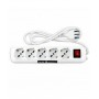 IGLOO MULTIPRESA 5 USCITE  2500 W 16 A WHITE