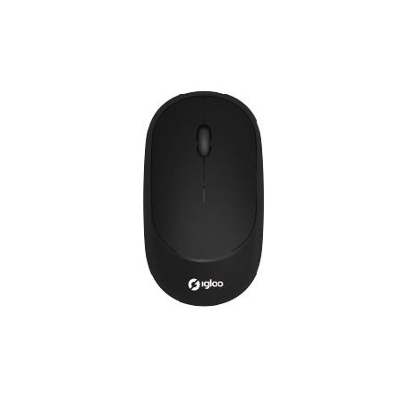 IGLOO MOUSE WIRELESS BLACK *new