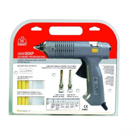 PISTOLA COLLA A CALDO GRIP 20XP