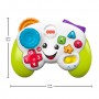 Fisher-Price Laugh & Learn Controller Gioca & Impara Ridi & Impara - Edizione multilingue, Joystick Giocattolo Musicale per l'In