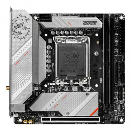 MSI MPG B760I EDGE WIFI scheda madre Intel B760 LGA 1700 mini ATX