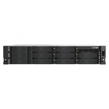 QNAP TS-855EU-8G server NAS e di archiviazione Armadio (2U) Intel Atom® C5125 8 GB DDR4 0 TB QuTS hero Nero