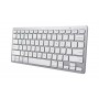 Trust 24652 tastiera Universale Bluetooth QWERTY Italiano Argento