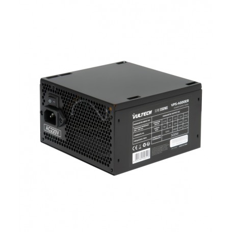 Vultech VPS-A500ER alimentatore per computer 500 W 24-pin ATX ATX Nero