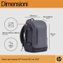 HP Zaino grigio scuro per laptop da 15,6" Travel 25 litri