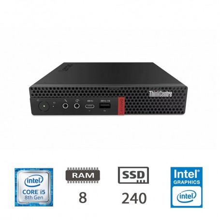 LENOVO M720Q TINY I5-8400T/8/SSD240/W10P/2Y
