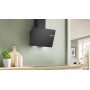 Bosch Serie 2 DWK65DK60 Cappa a parete 60 cm Vetro nero Classe A